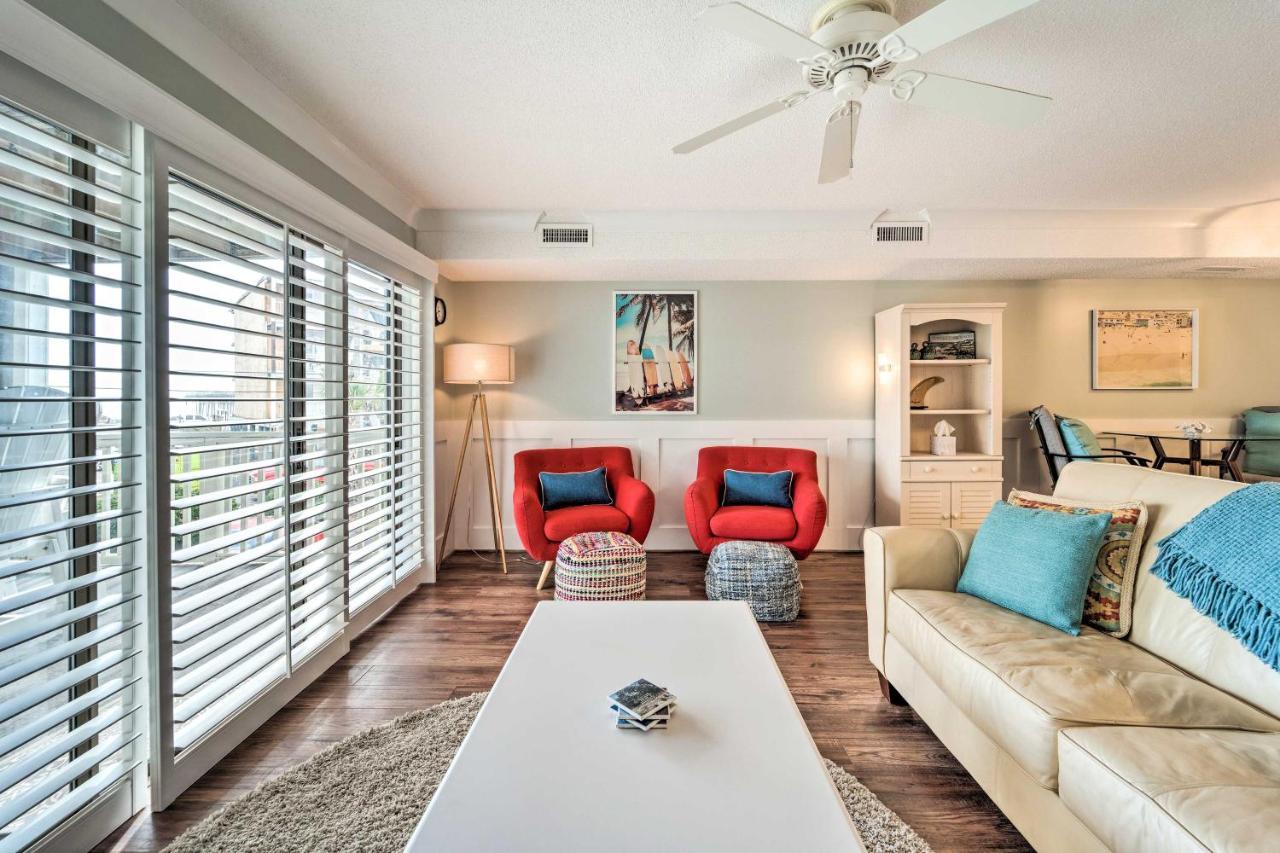 Bright Carolina Beach Condo - Walk To Shore! Экстерьер фото